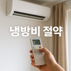 냉방비 절약 노하우