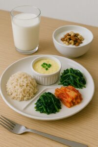 아침식단
