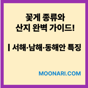 꽃게 종류