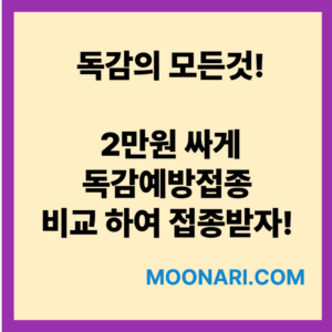 독감예방접종