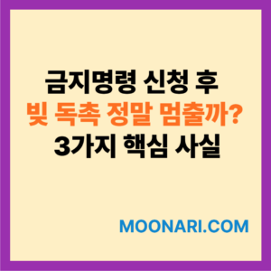 금지명령 신청