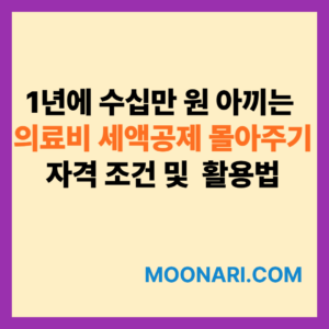 의료비 세액공제 몰아주기