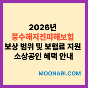 수해지진피해보험