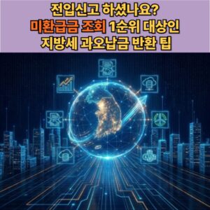 잠든 미환급금 조회