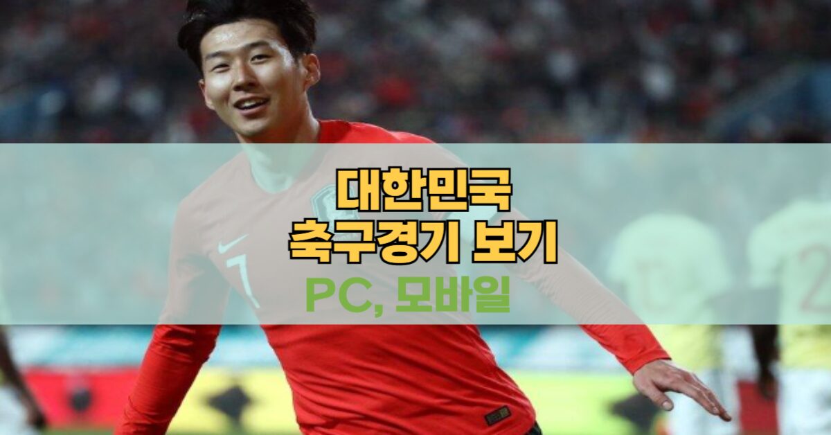 대한민국 축구경기