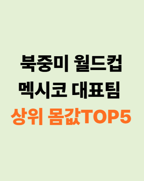 멕시코 대표팀