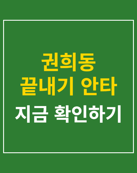 권희동 끝내기 안타