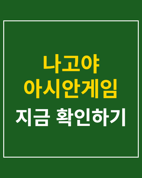 나고야 아시안게임