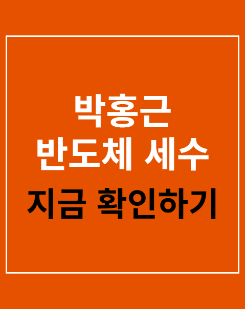 박홍근 반도체 세수 활용