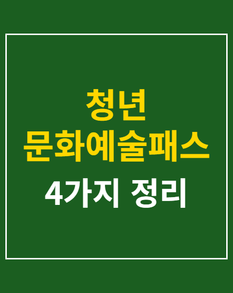 청년 문화예술패스 발급 조건 2026년 지자체 예산 소진 확인법 4가지