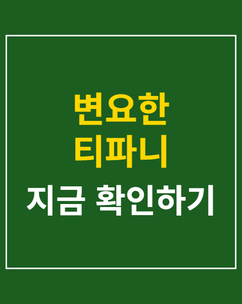 변요한 티파니