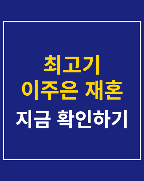 최고기 이주은 재혼