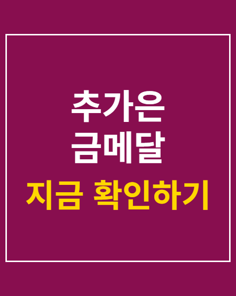 추가은 금메달