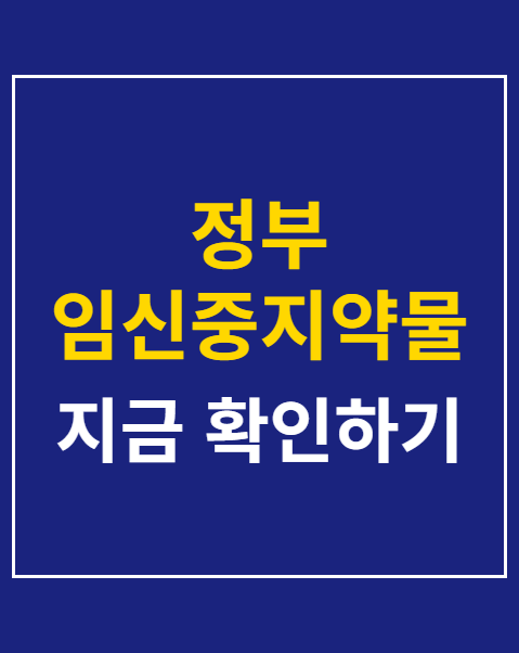 정부 임신중지약물 도입