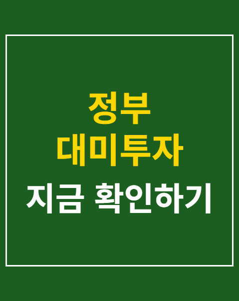 정부 대미투자 지연