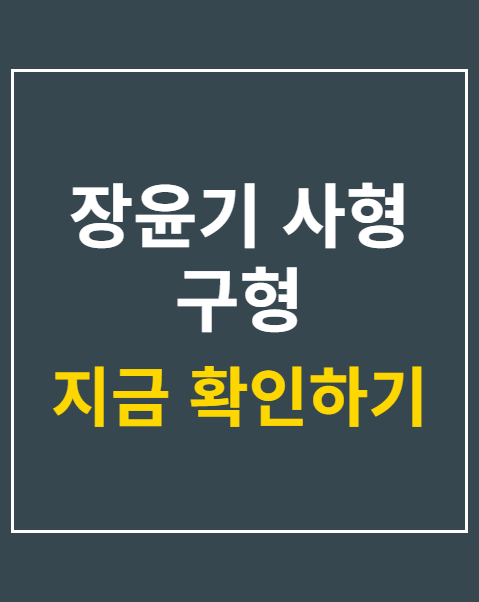 장윤기 사형 구형