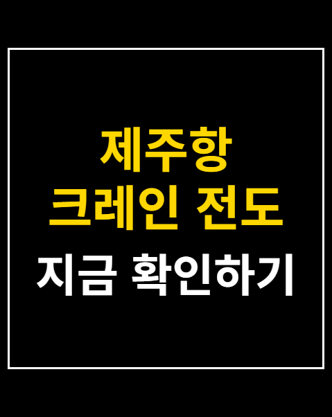 제주항 크레인 전도
