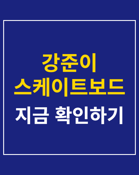강준이 스케이트보드