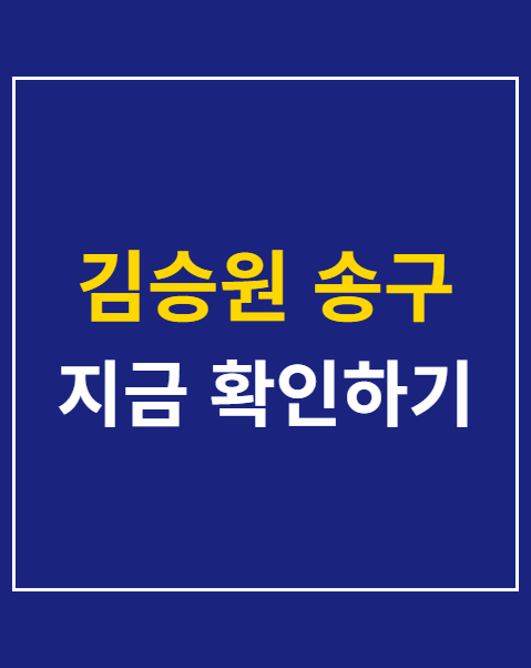 김승원 송구