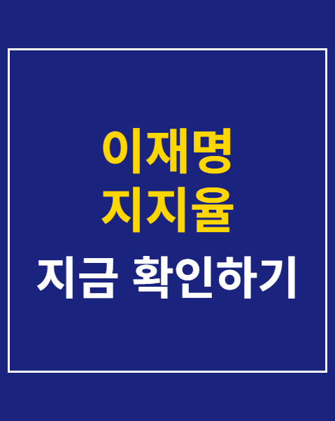 이재명 지지율