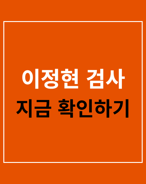 이정현 검사