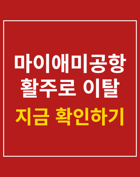 마이애미공항 활주로 이탈
