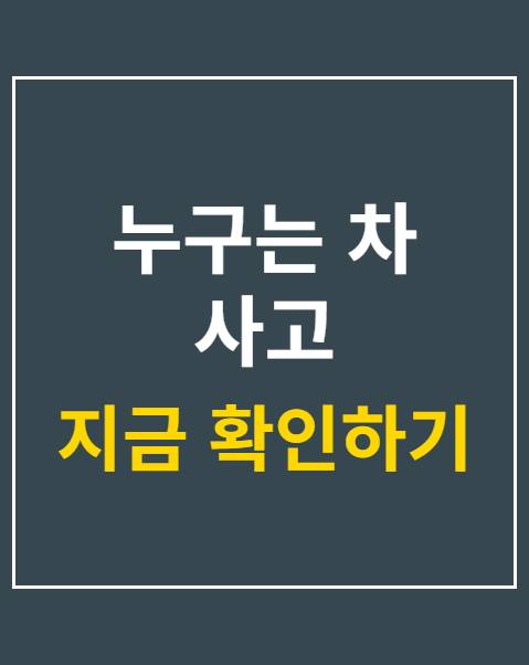 누구는 차 사고