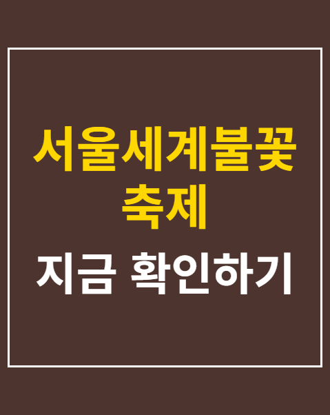 서울세계불꽃축제