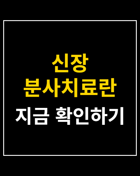신장 분사치료란