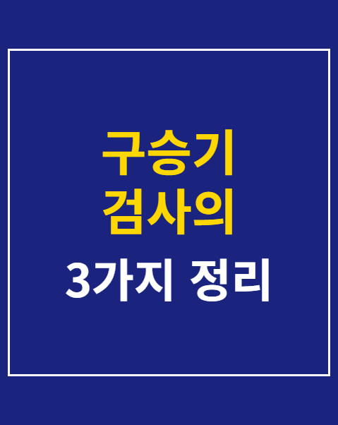 구승기 검사의 이태한 선관위 특검 청원
