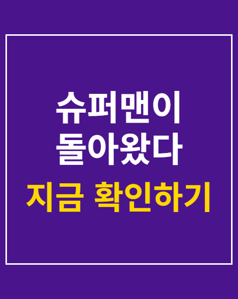 슈퍼맨이 돌아왔다