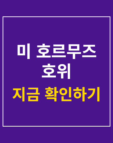 미 호르무즈 호위