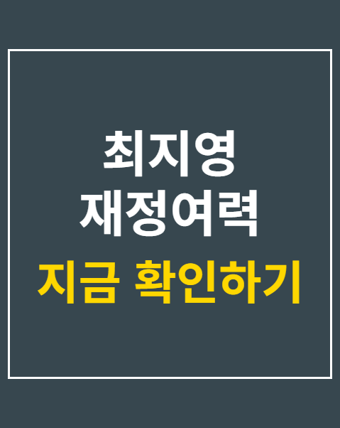 최지영 재정여력
