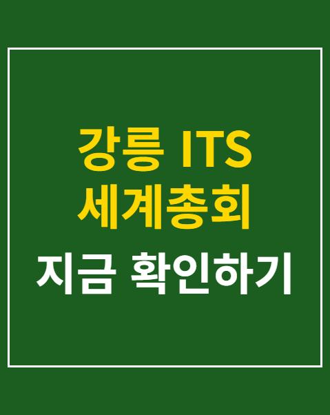 강릉 ITS 세계총회