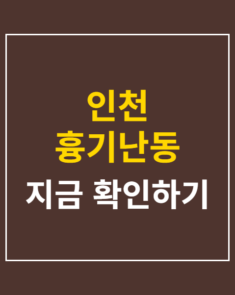 인천 흉기난동