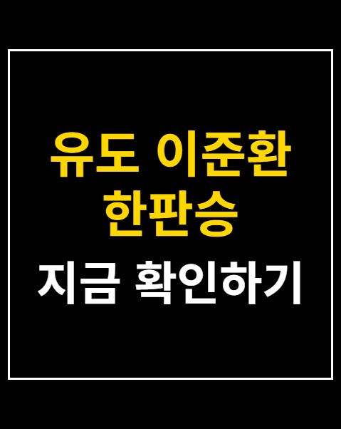유도 이준환 한판승