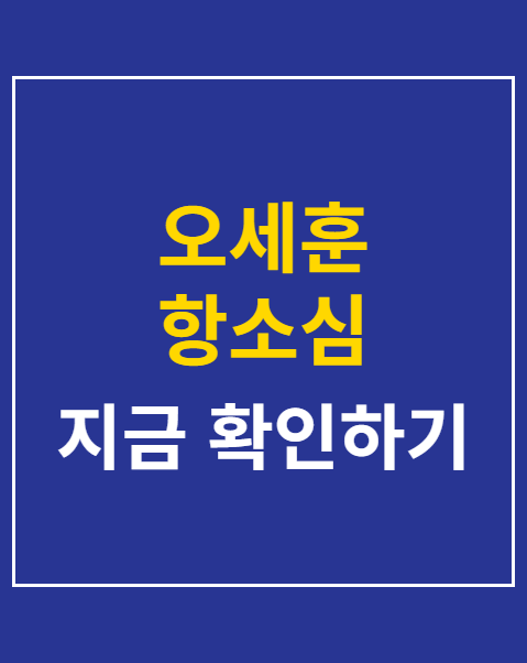오세훈 항소심 생중계