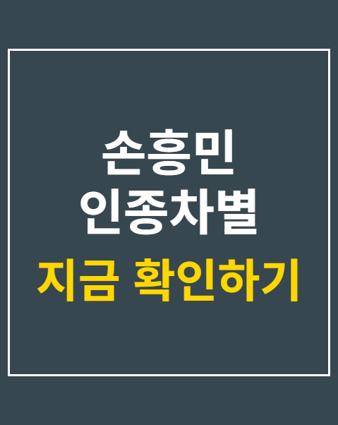 손흥민 인종차별