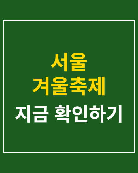 서울 겨울축제 동선 선택