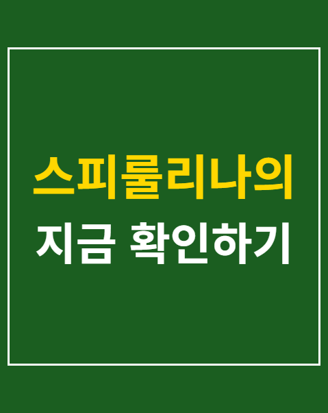 스피룰리나와 클로렐라