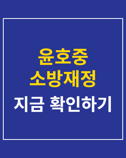 윤호중 소방재정 부족분
